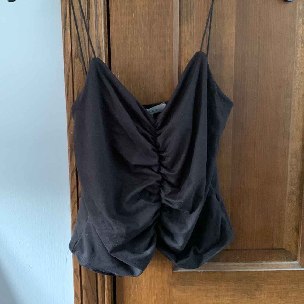 Ruffle crop top